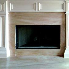 Sandstone fireplace copy